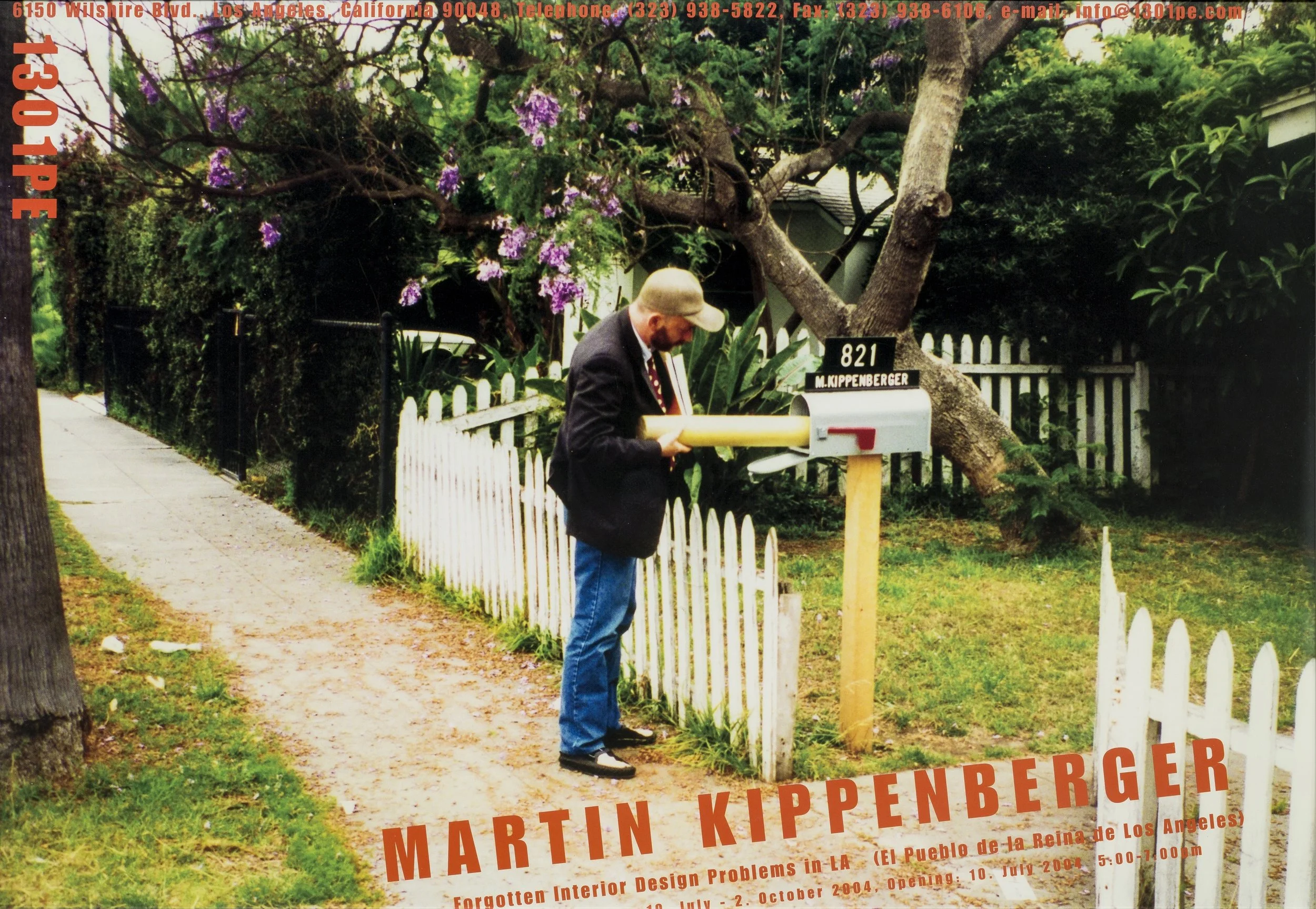 MARTIN KIPPPENBERGER: FORGOTTEN INTERIOR DESIGN PROBLEMS IN LA (EL PUEBLO DE LA REINA DE LOS ANGELES)