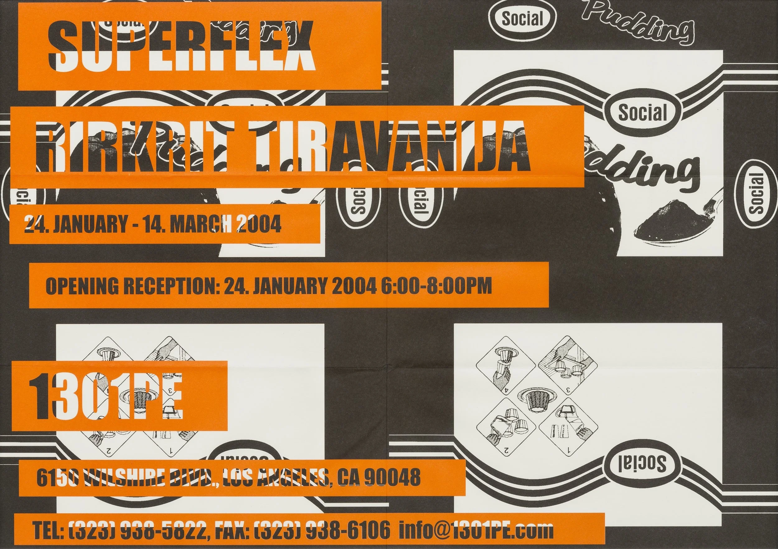 SUPERFLEX &amp; RIRKRIT TIRAVANIJA: SOCIAL PUDDING