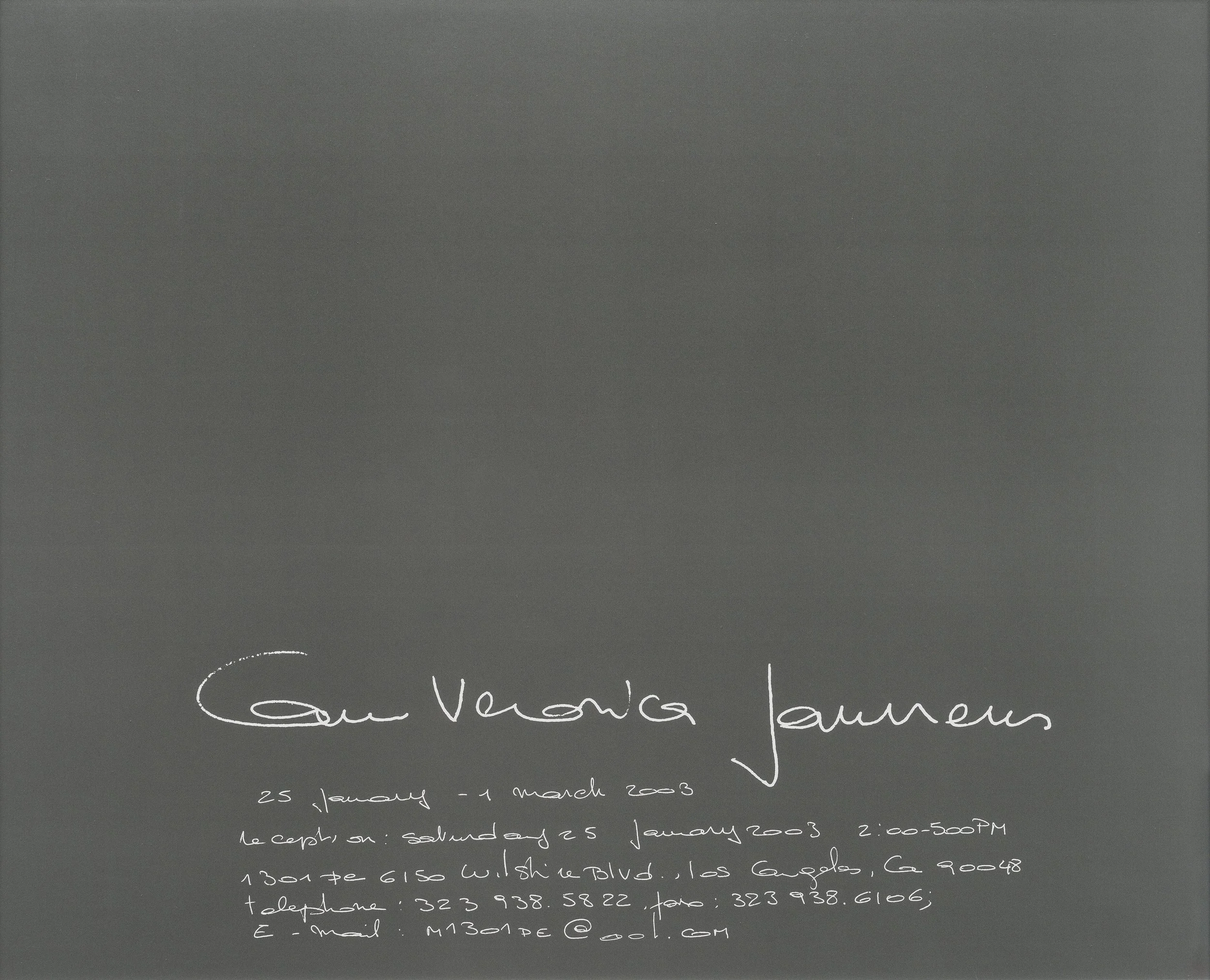 ANN VERONICA JANSSENS