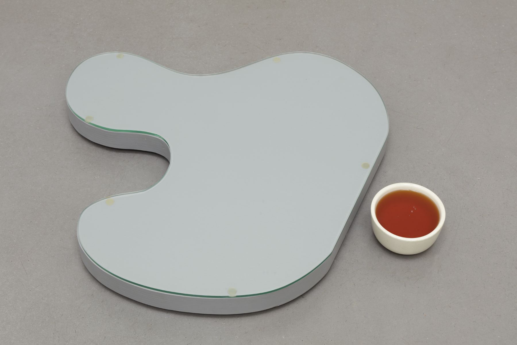 Jorge Pardo, Get made / Con esta miel que te estoy poniendo te endulzo para que me endulces / resuelvas el problema que tengo, 1993, Wood, paint, honey, paper, Henry Waxman, Anita