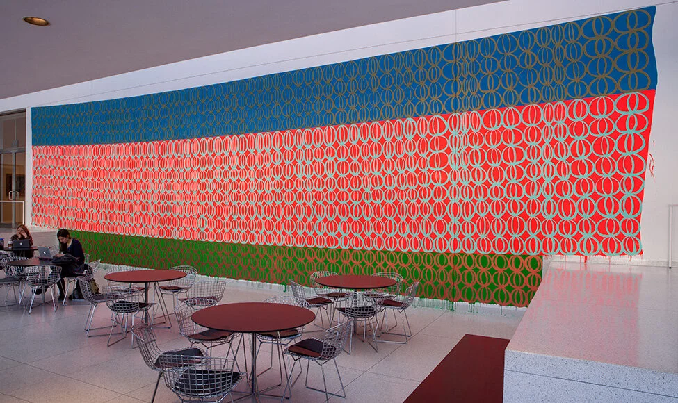 Judy Ledgerwood, Chromatic Patterns for the Smart Museum, University of Chicago, 2013