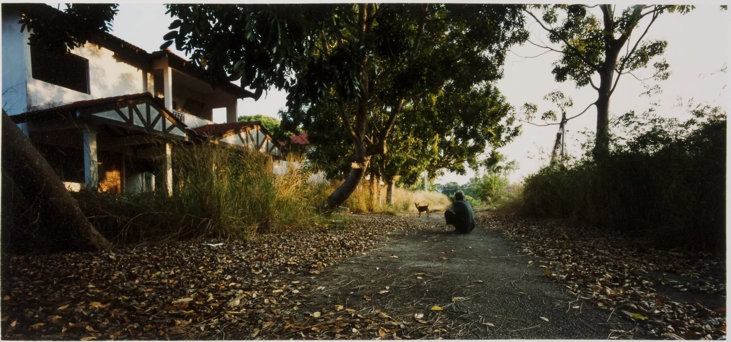 Simryn Gill, Looking for Marcel (2005); Four C-prints; 11 1/4 x 25 1/2 inches