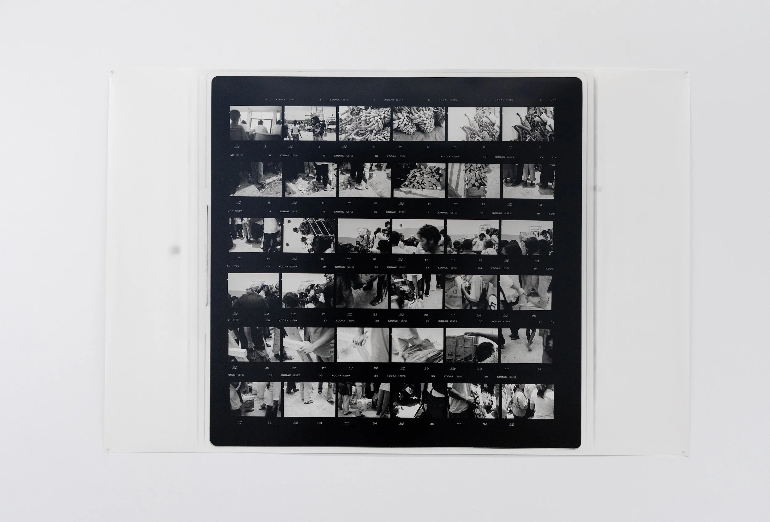 Simryn Gill, Untitled from the series Run (2006); Silver gelatin handprint; 48.03 x 48.03 inches; 122 x 122 cm (image size); Edition 1 of 1 + 1AP