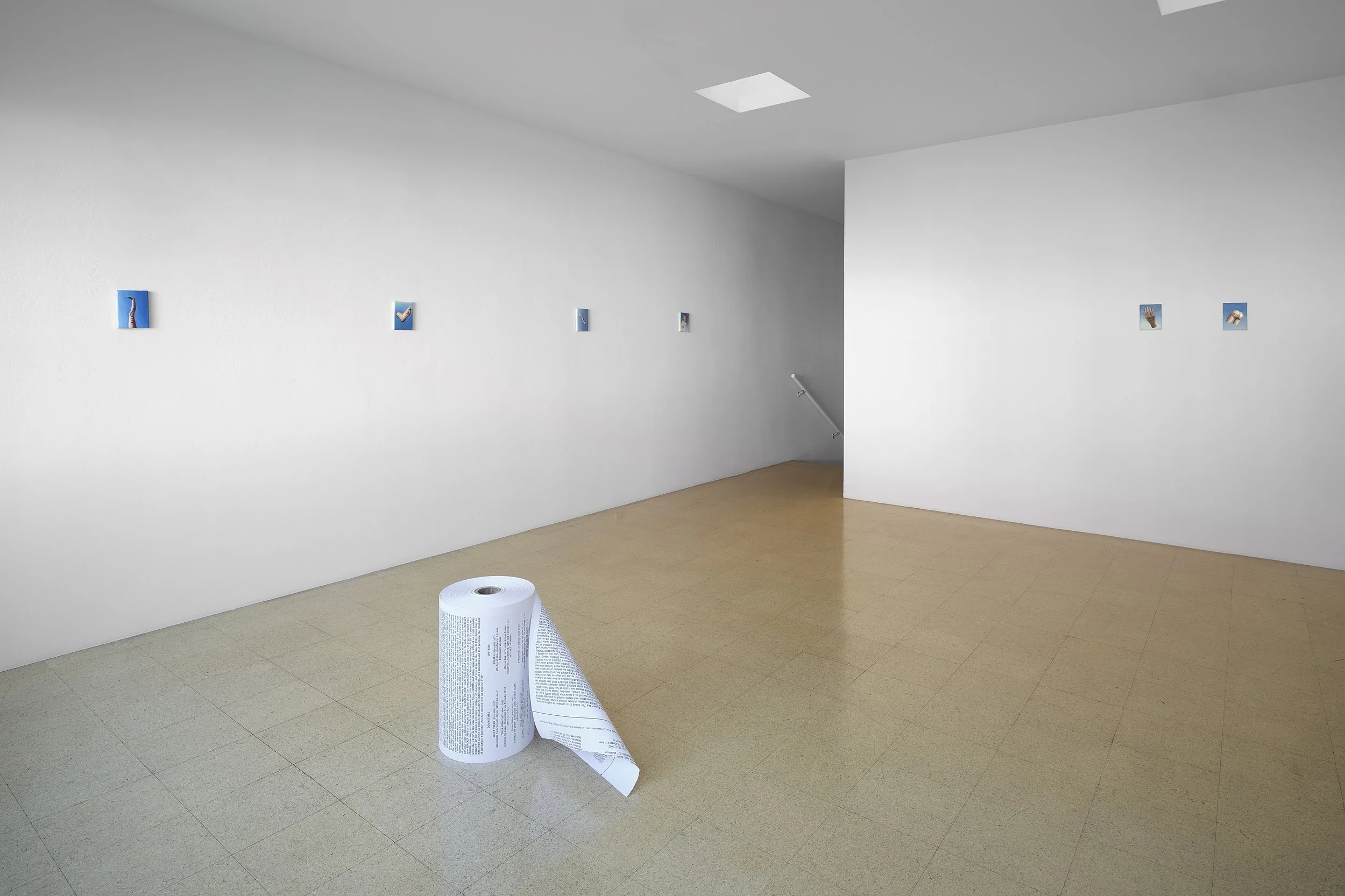 Fiona Banner AKA The Vanity Press: Time, the anti-hero, Installation View, 1301PE, Los Angeles (2025)