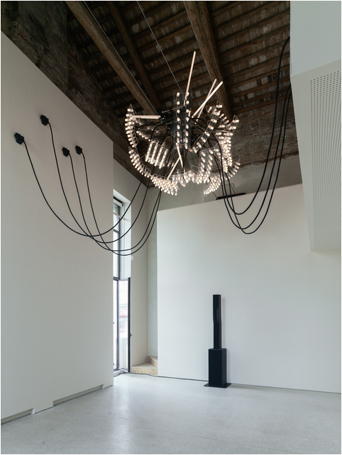 Philippe Parreno in 'STRANGE RULES' curated by Mat Dryhurst, Holly Herndon, and Hans Ulrich Obrist with Adriana Rispoli