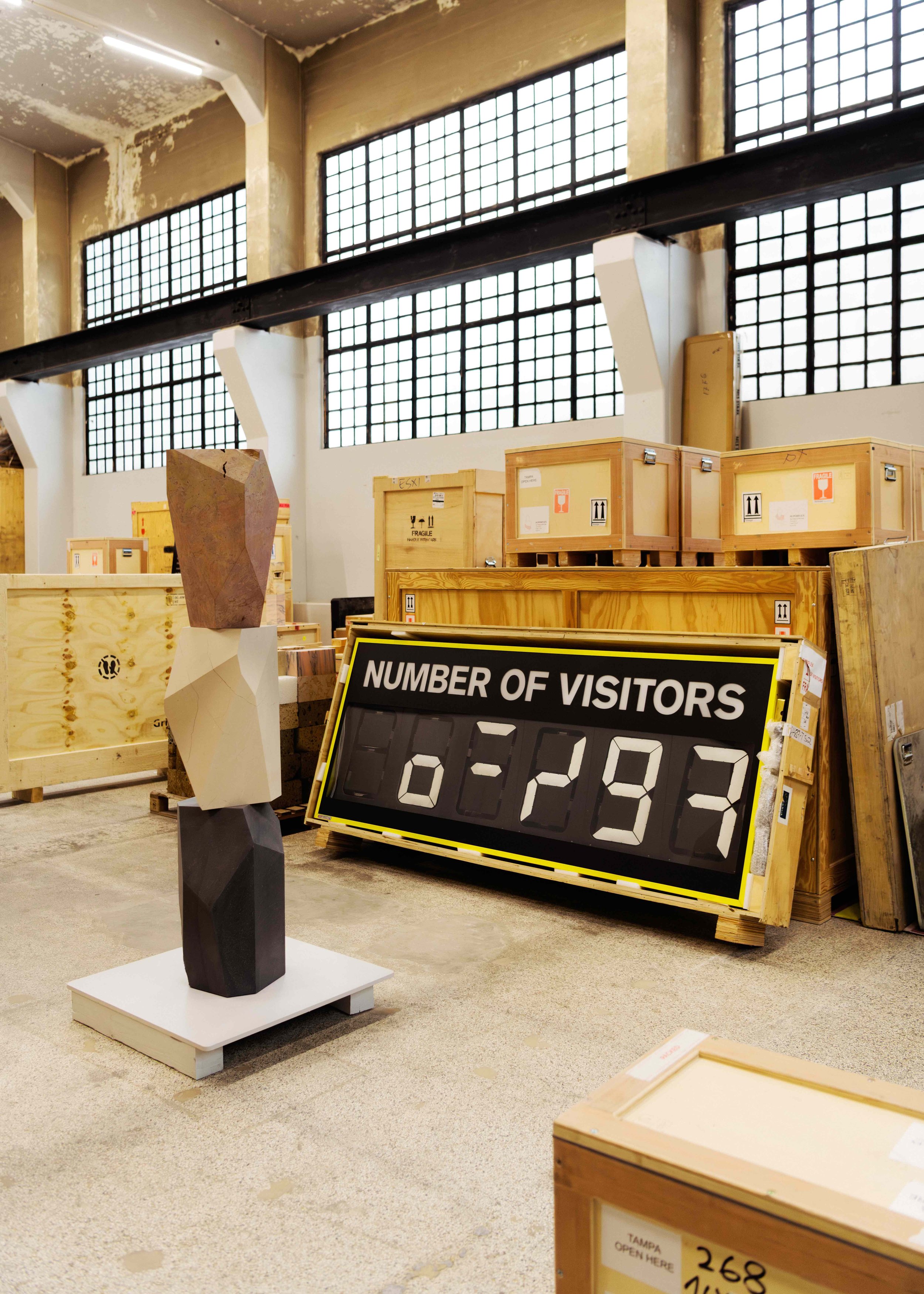The Ark Factory, 2026. Design in close collaboration with Vasily Sitnikov, Ice Formwork Studio Photo by SUPERFLEX, Photo: Kavian Borhani, courtesy of Arken Museum of Contemporary Art 
