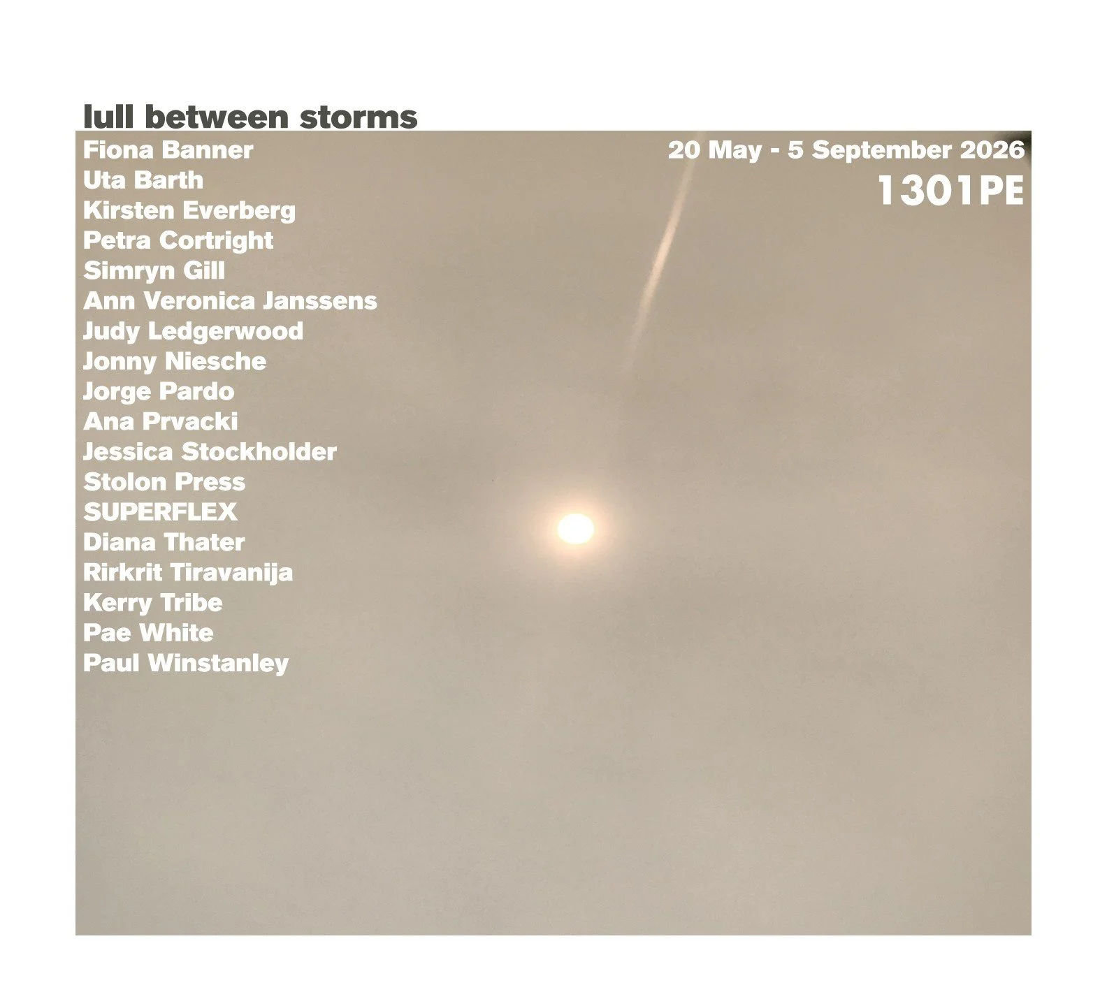lull between storms