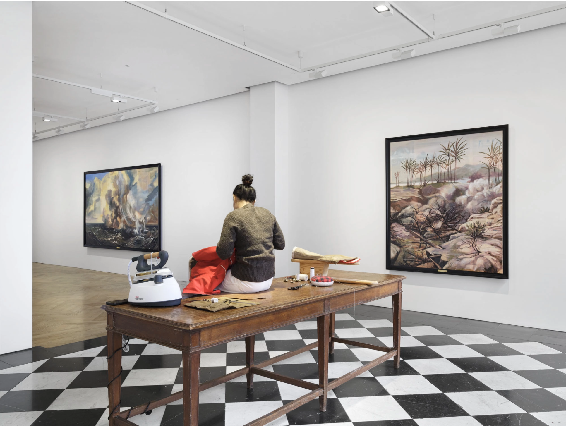 Rirkrit Tiravanija, (situational awareness) on view in London, Pilar Corrias