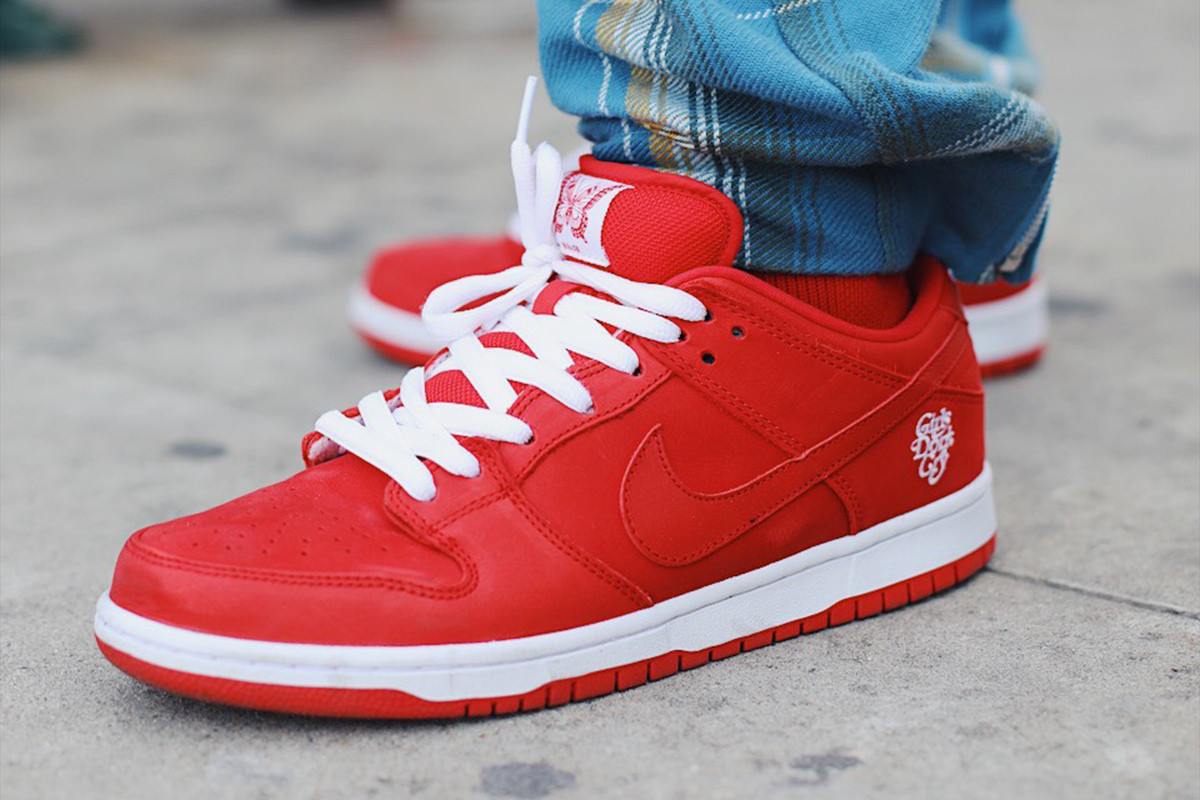 This sneaker was not made specifically for Valentines Day, but we thought it still makes a great V-Day gift. Verdy of “Girls Don’t Cry” has a Nike SB Dunk Low pack dropping on February 9th. Rumored to be releasing in two color ways: All red and an all cream version.