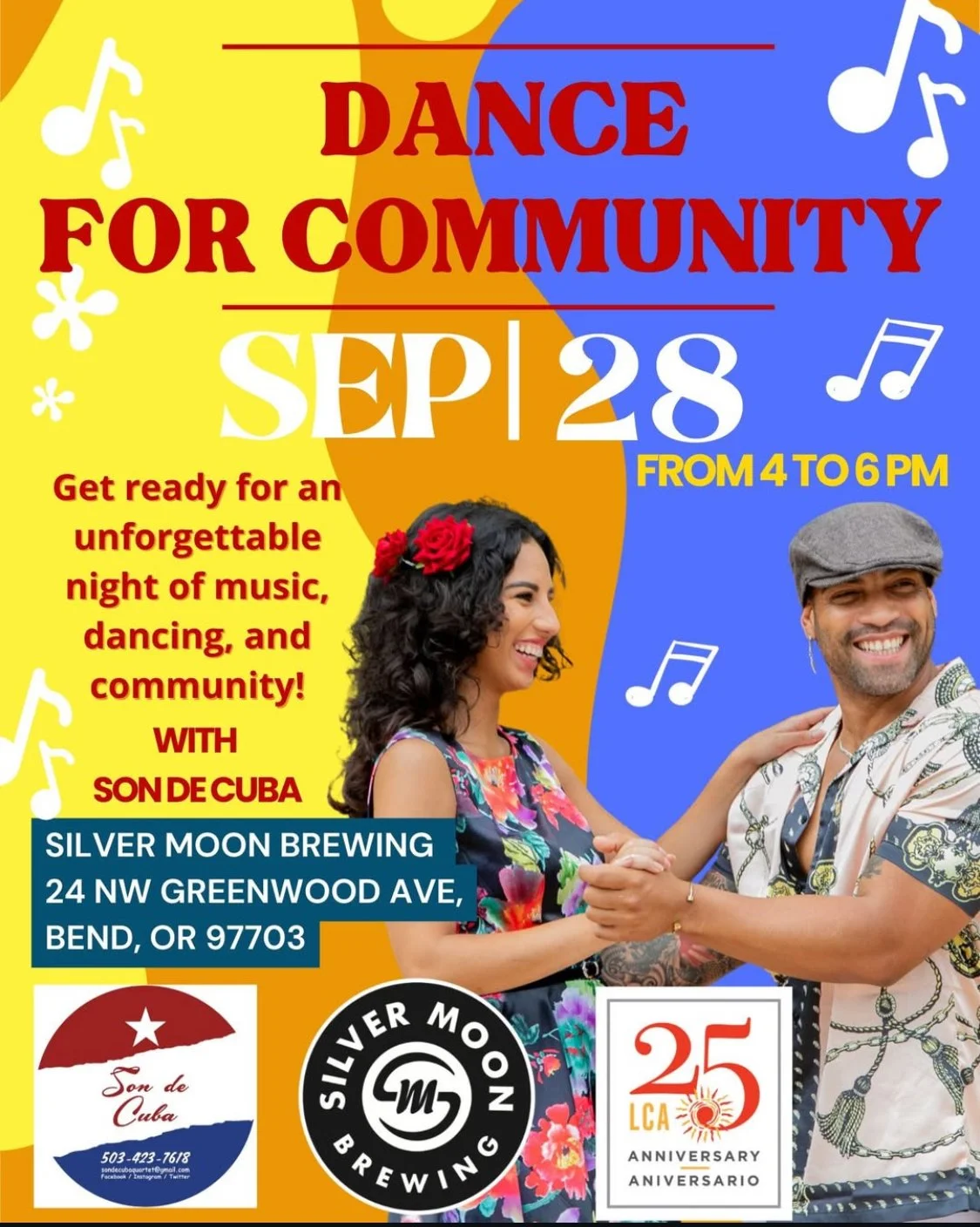 Baile Por La Comunidad - A Benefit for the Latino Community Association! W/Son De Cuba