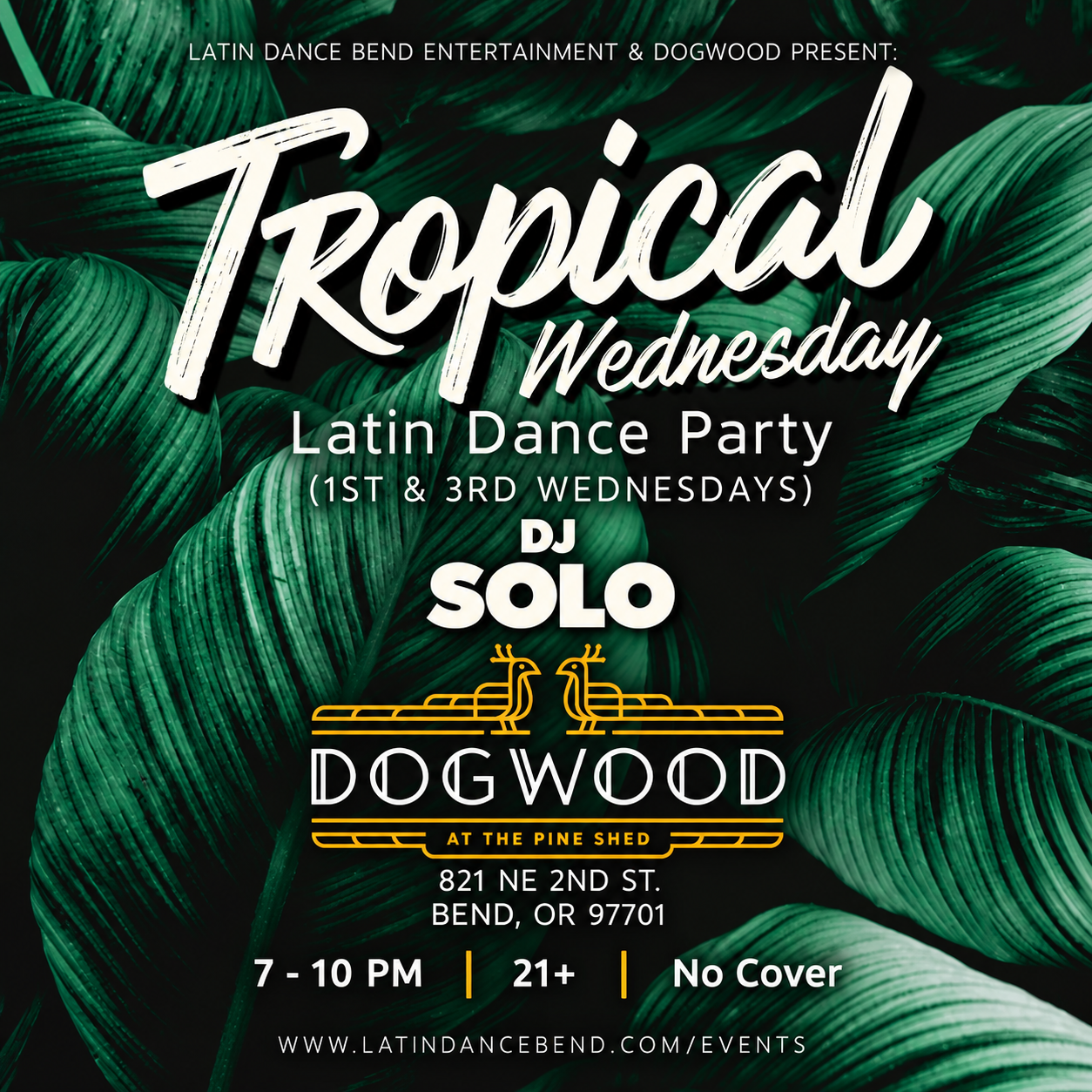 🌴 TROPICAL WEDNESDAYS! 💃🔥 