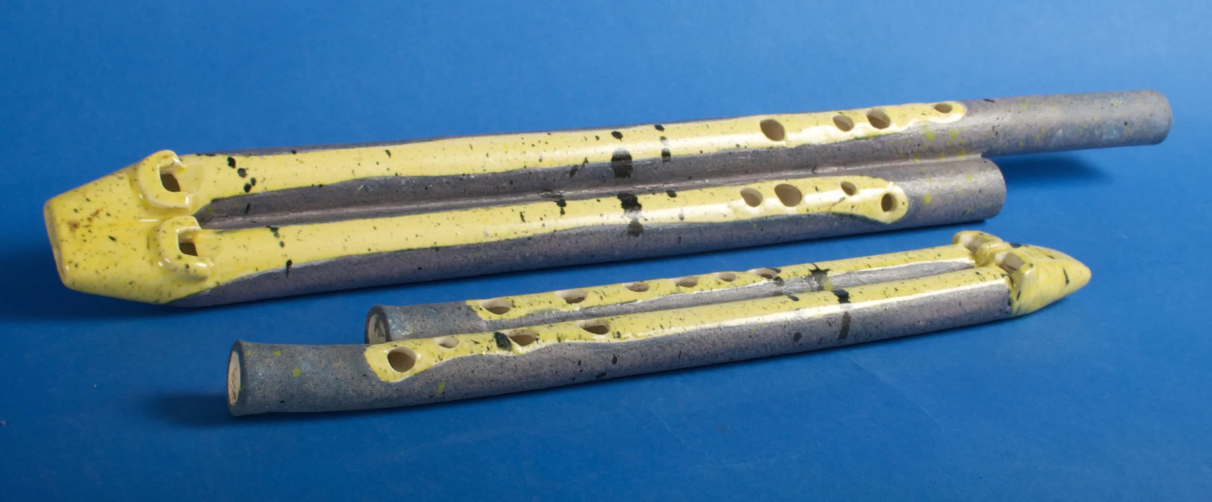 A Pair of Double Flutes