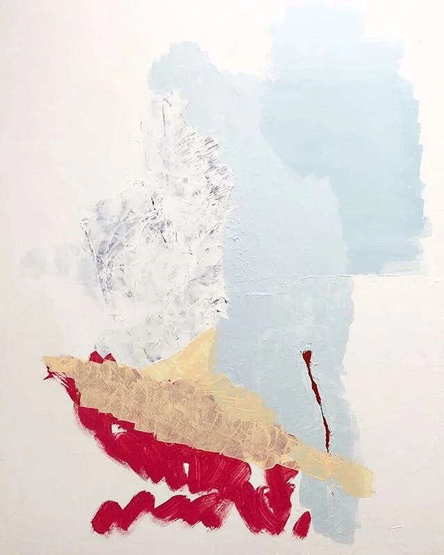 &lsquo;Untitled&rsquo; part of the Grounded series 2019. Acrylic on canvas, 915 x 1200mm