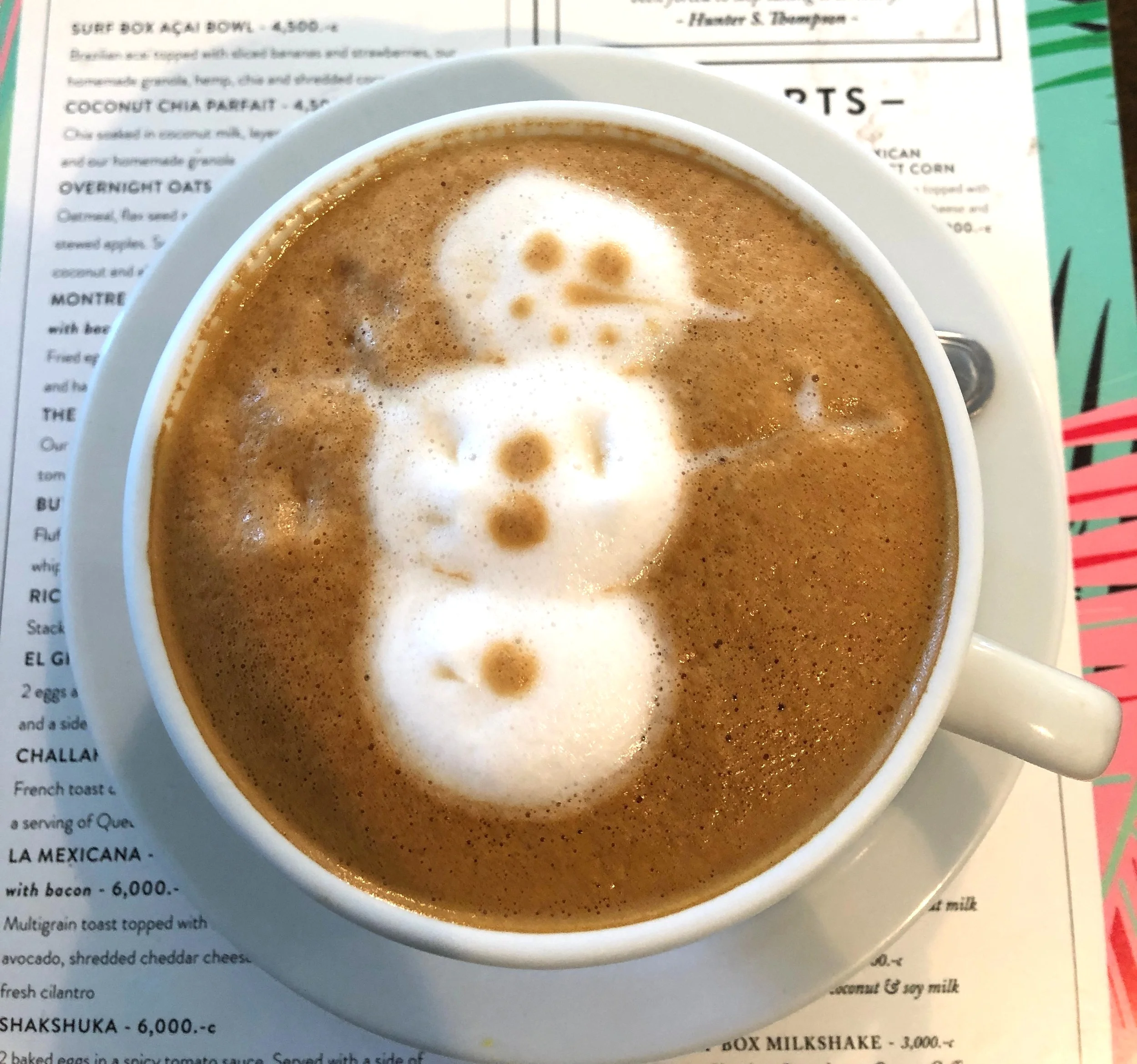 Hello there, Frosty.