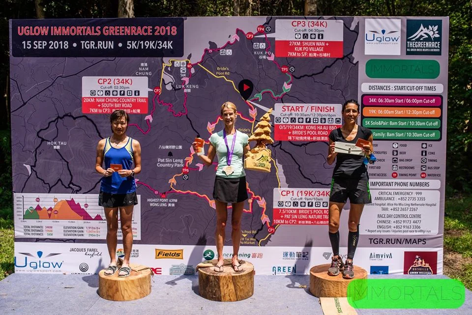 ALKA12™ BRAND AMBASSADOR KATIA KUCHER WINS 1ST PLACE @ UGLOW IMMORTALS GREEN RACE | HONG KONG