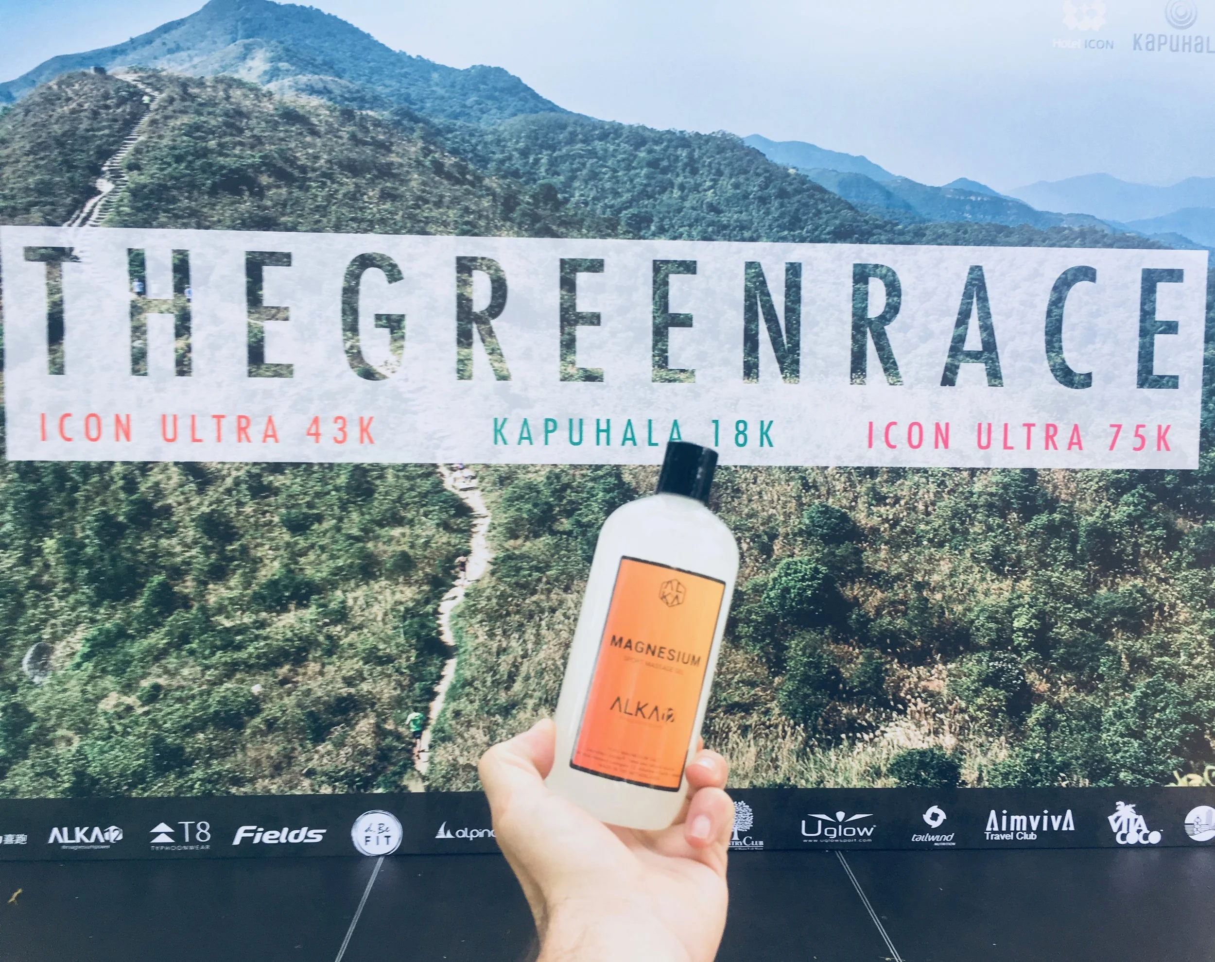 ALKA12™ sponsors The Ultra Green Race | HONG KONG
