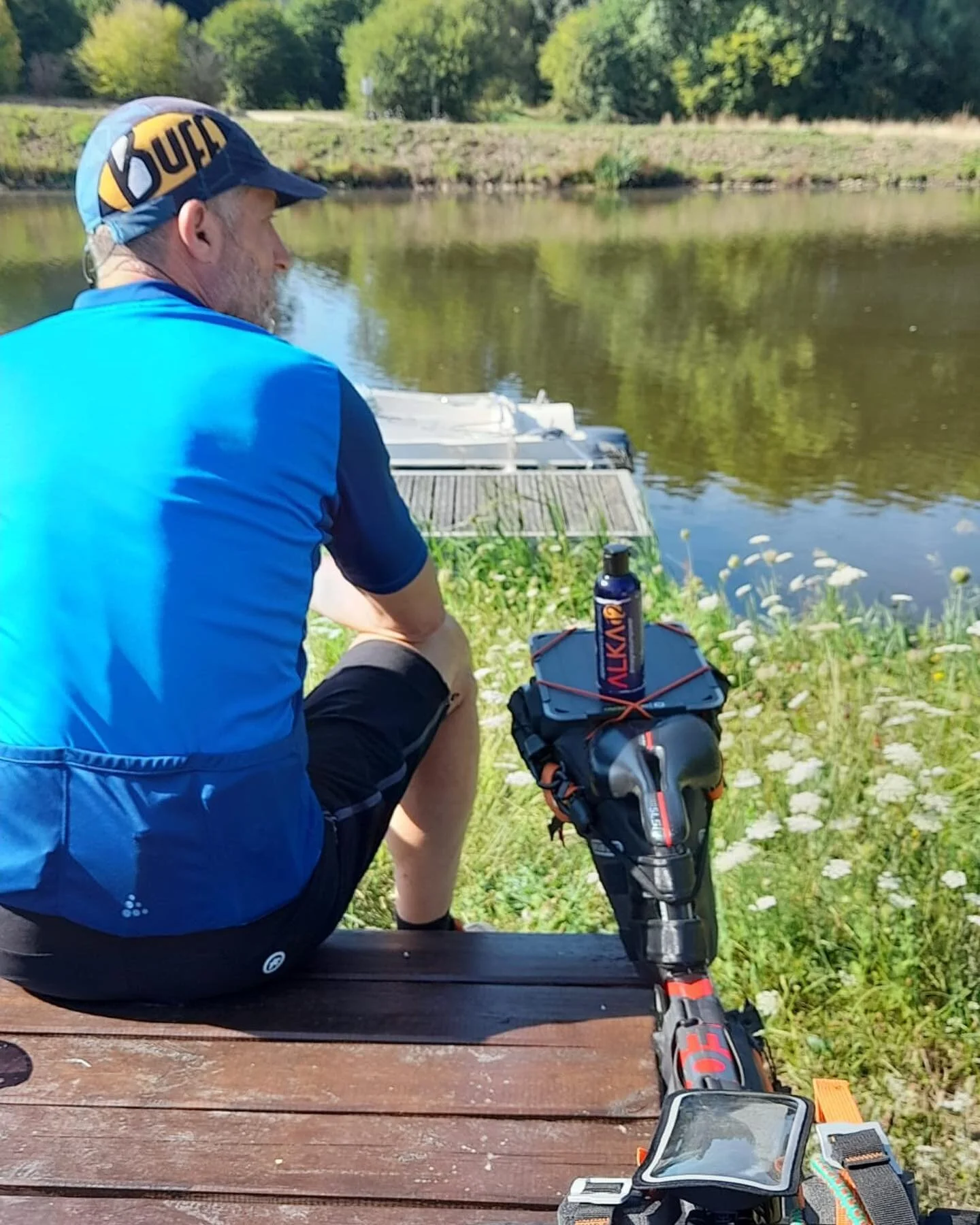 When our fans travel with ALKA12 it is the best reward we can get. Here we have Laurent from Switzerland, biking in France from Brittany to Biarritz ! Enjoy the ride, but don&rsquo;t put too put to much of our ultra pure magnesium gel otherwise you m