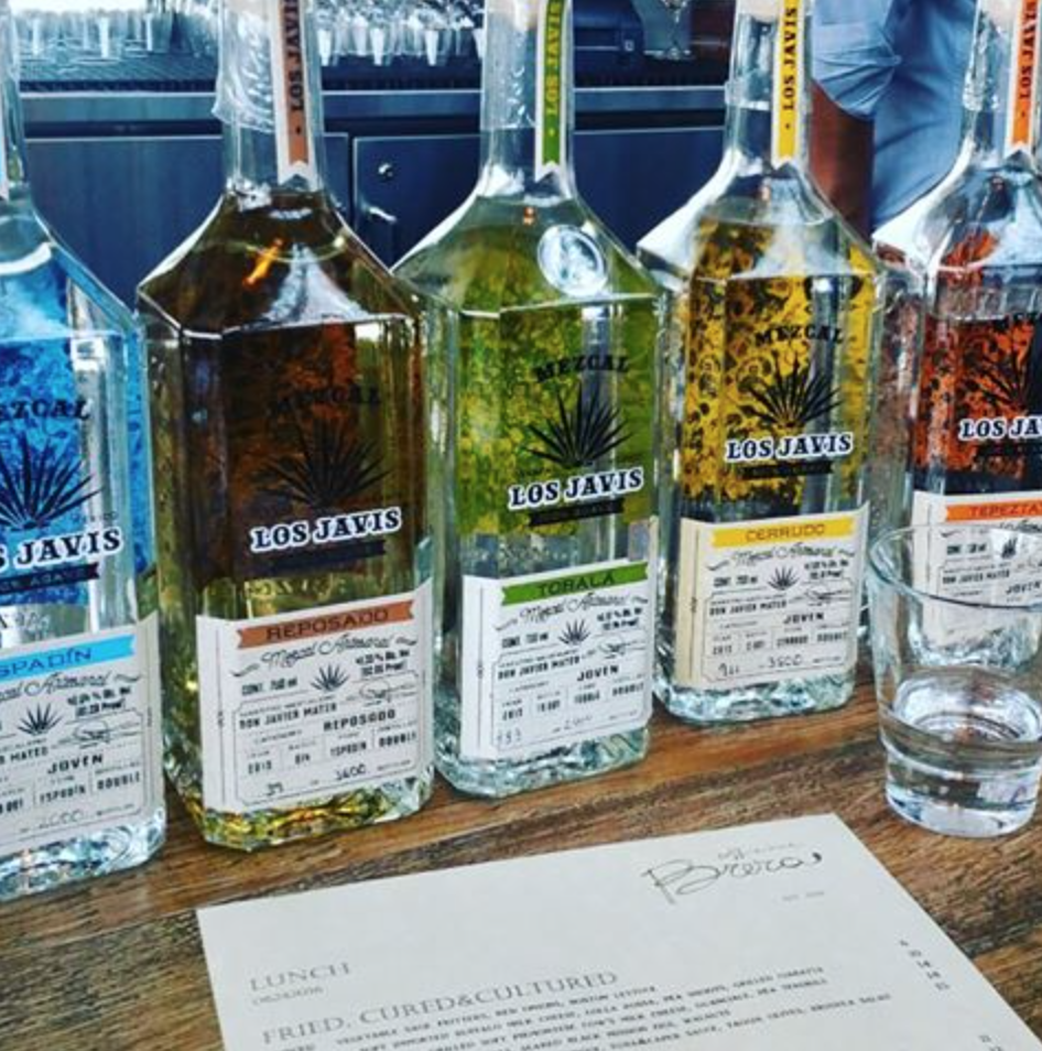Mezcal Los Javis new labels