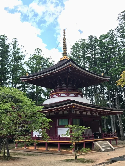 Another temple in the Danjo Garan complex in Mt. Koya, Japan