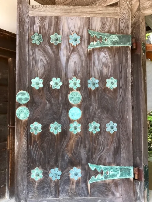 Entrance to a temple in Mt. Koya, Japan