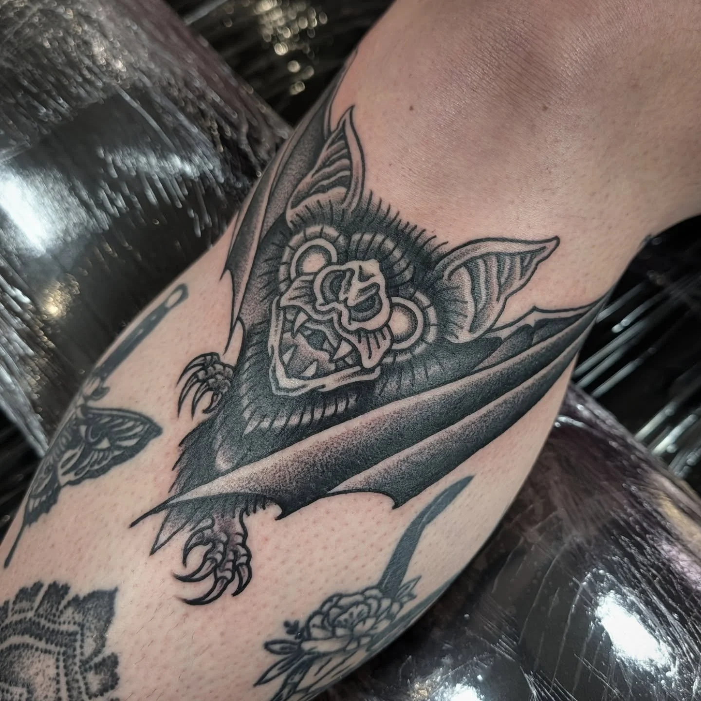 Shanice came through the other day for a below-knee bat fella, not bat man cos that's a different guy