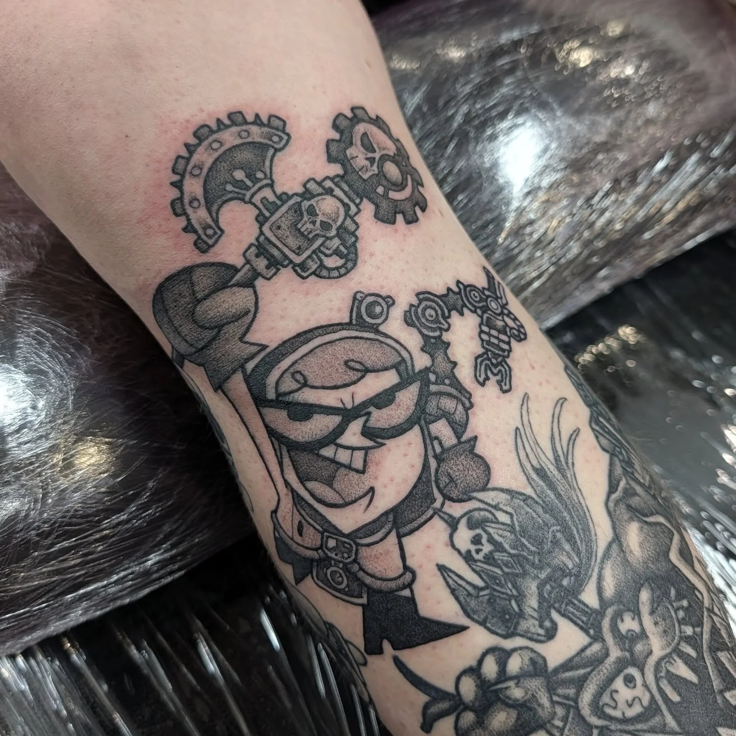 What if Dexter from #dexterslaboratory was in the #adeptusmechanicus you asked? Probably something like this idk