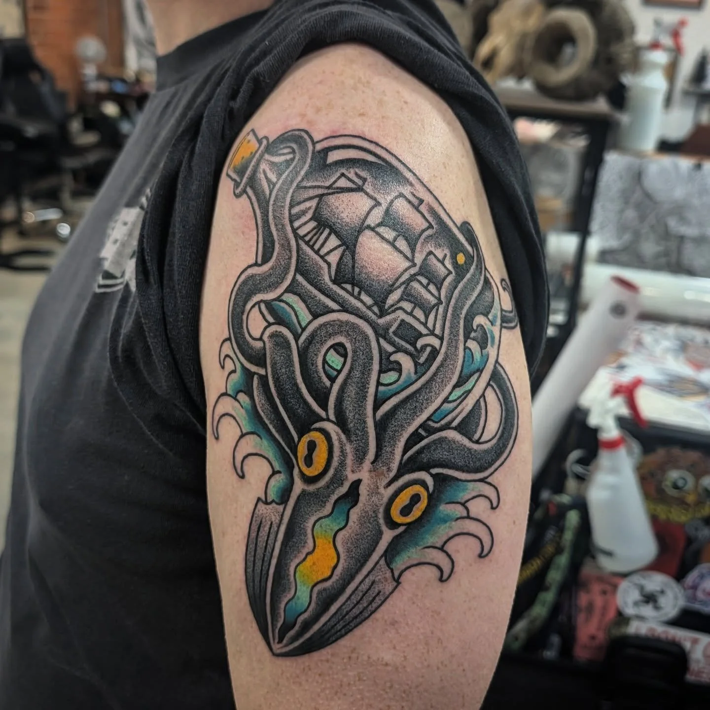 One of two yesterday for my old pal Ben, lovely catching up mate! Spaces available throughout weekdays in Feb - DM for info ✌️❤️