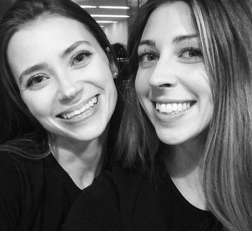 Sarah CEO and founder, and sister Lauren, Business Partner