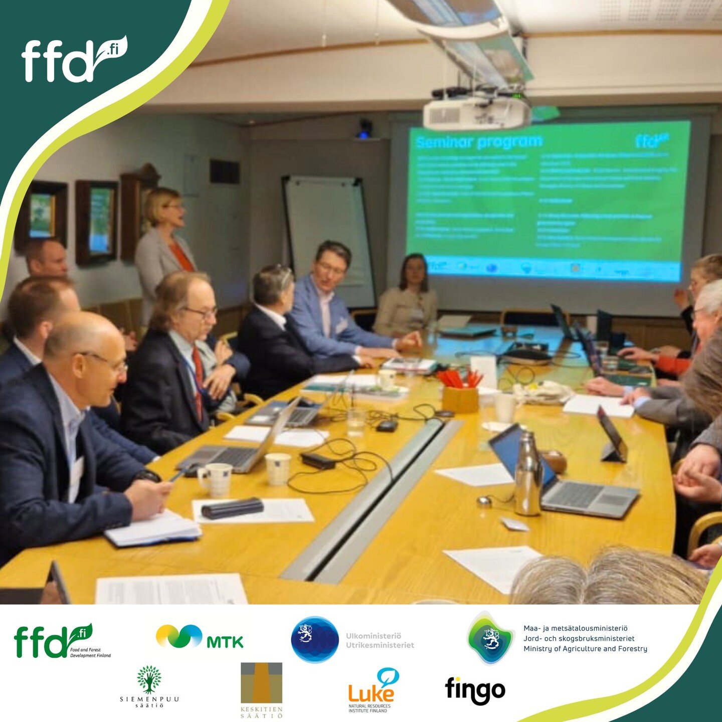 On 2.4.2024 we held the seminar of Forests and Development &ndash; Building on Finnish expertise!
Presentations and topical discussion on sustainable forestry development, Finnish forestry expertise in the international cooperation and importance of 