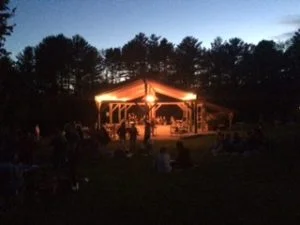 End of the evening at Orchard Hill Community Pizza Night, August 2016.