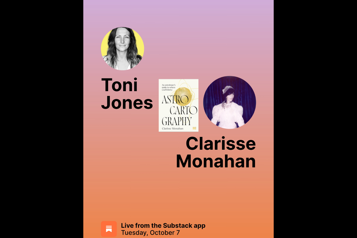 ONLINE AUTHOR EVENT: An astrologer’s guide to where you’ll thrive with Clarisse Monahan