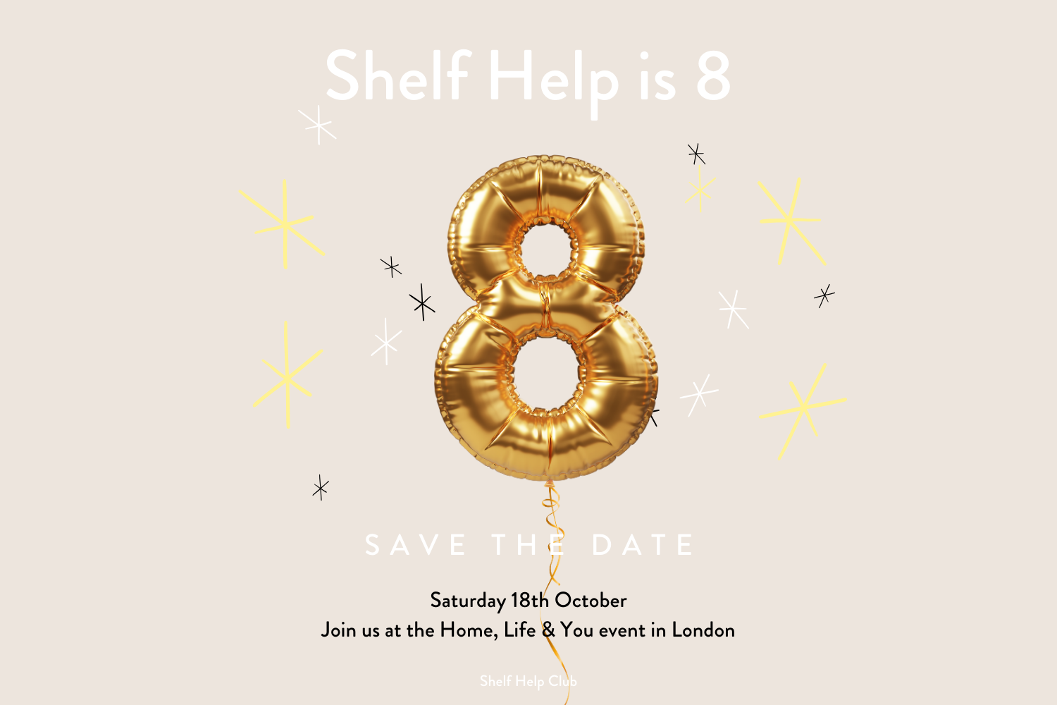 We are 8 - save the date!