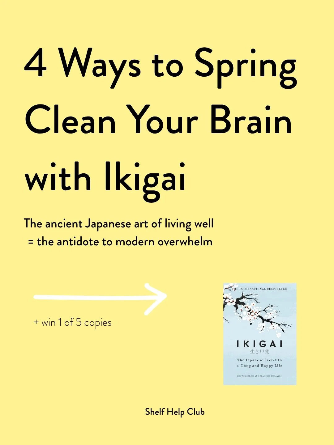 🌸 Is ikigai the antidote to modern overwhelm?
[A paid partnership with Penguin UK]

Celebrating the Spring equinox here in the UK and cherry blossom season in Japan felt like the perfect moment to revisit one of my favourite self-help books.

Ikigai