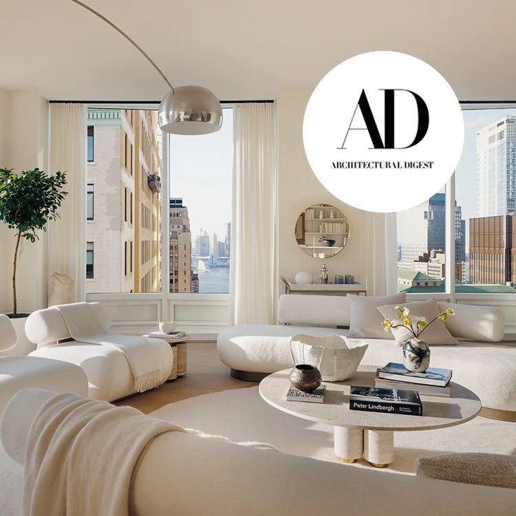 ARCHITECTURAL DIGEST: “White Chocolate Minimalism” Is the New Interior Trend to Watch