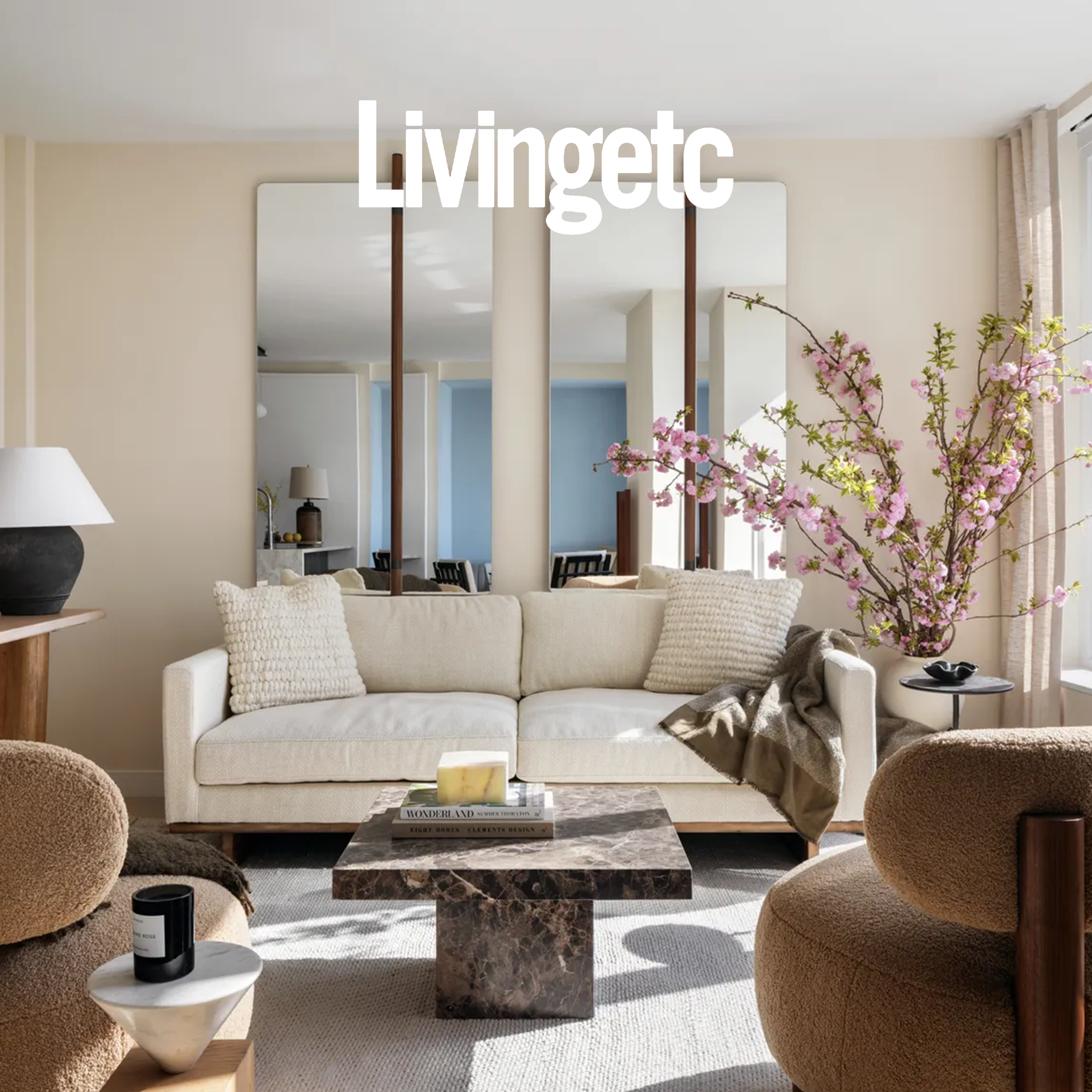 LIVINGETC: 5 Ways to Tweak Your Living Room Lighting to Make It Feel Warmer