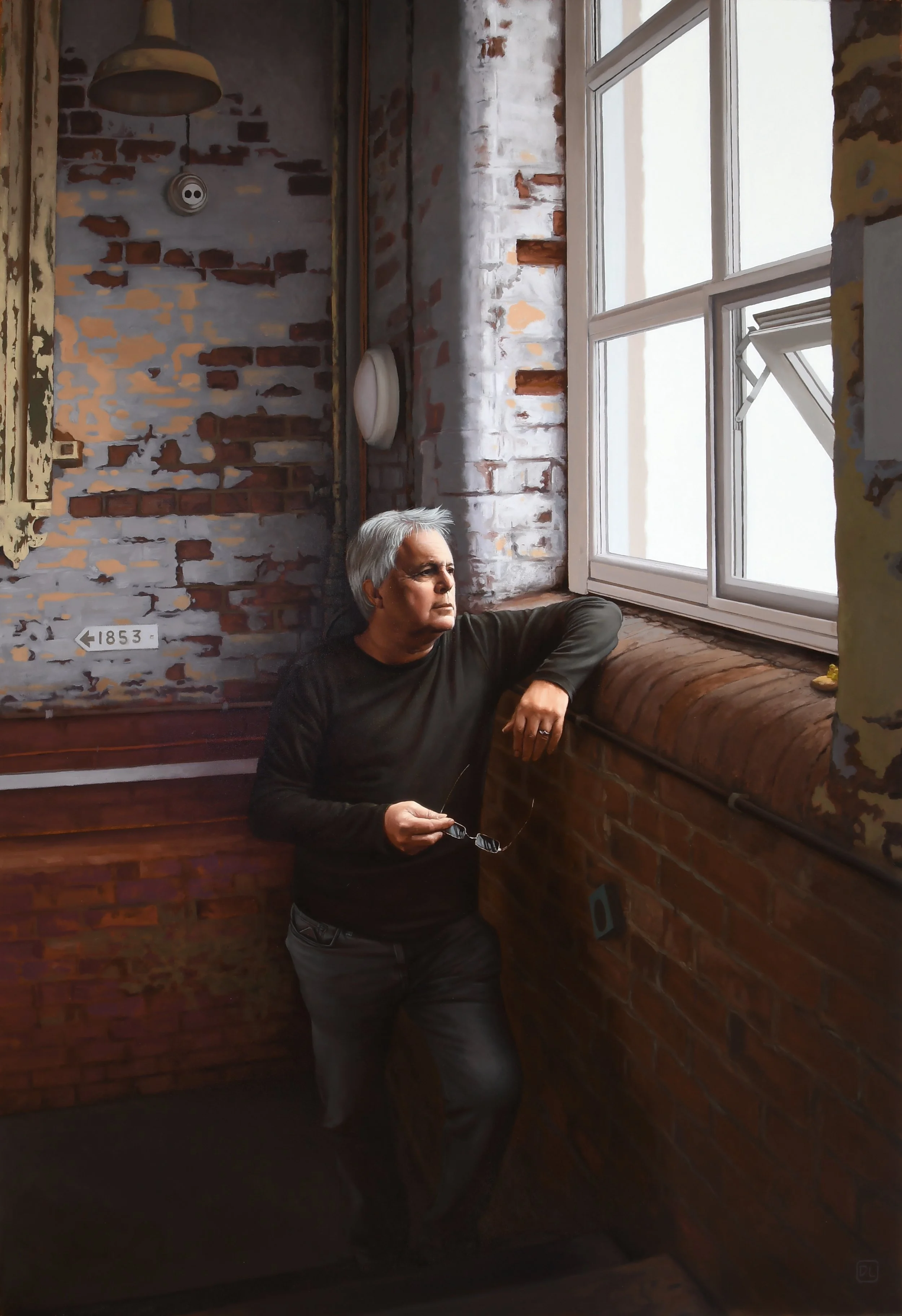 Nick - Oil on canvas 90x130cm