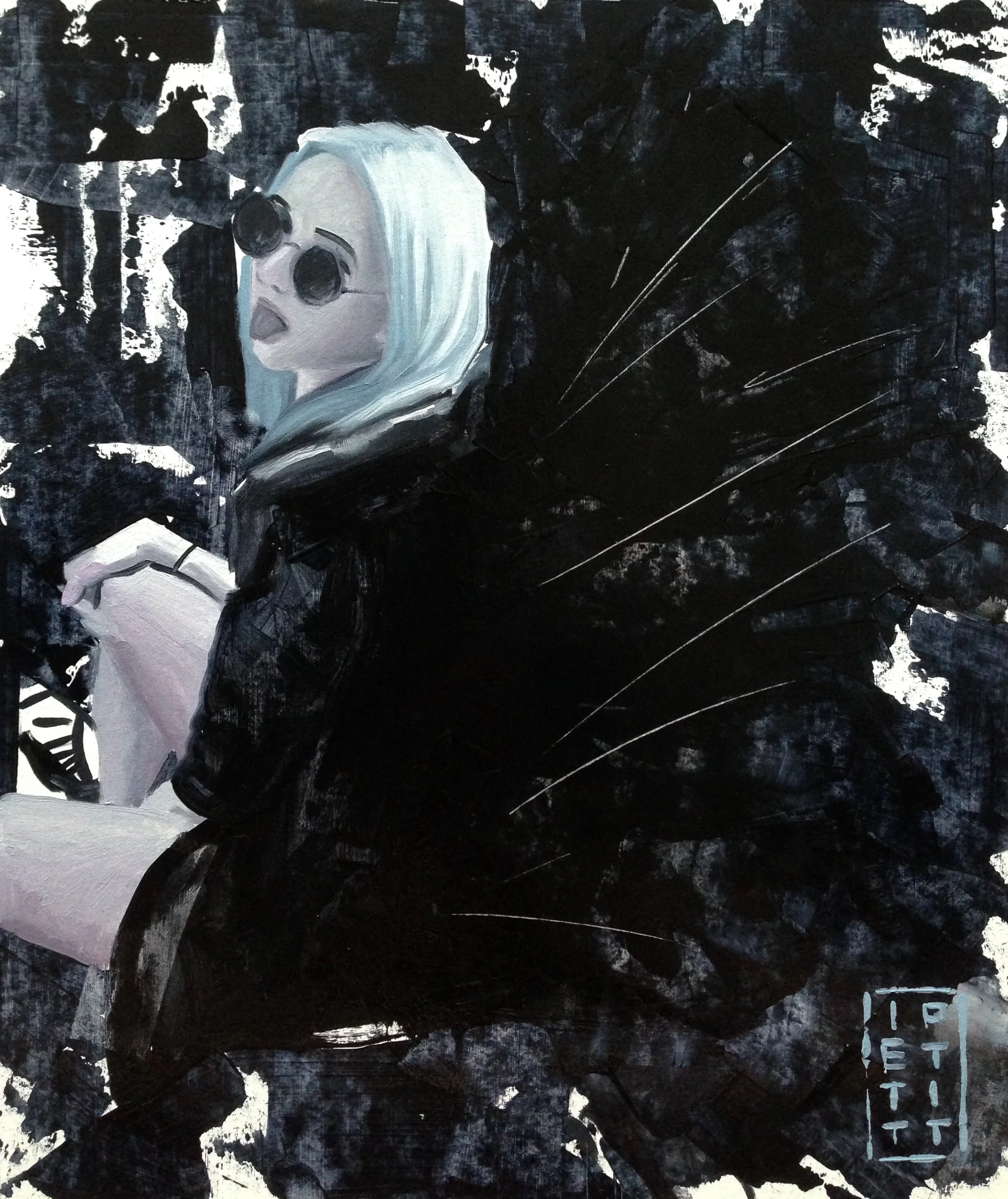 Termagant (Oil 10 X 12 inch)