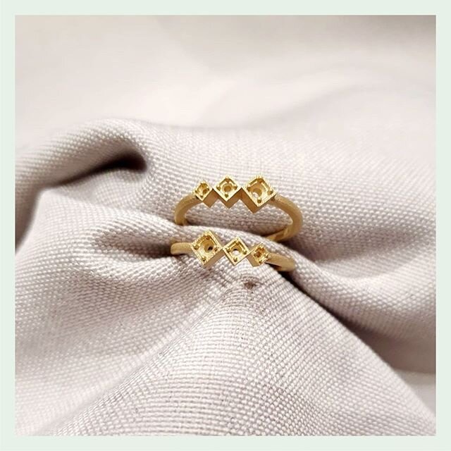 In looooove with these raw rings, awaiting their gemstones &amp; finishing touches by @ziorva ⭐💫⁠
⁠
⁠
⁠
⁠
#sustainable #ecofriendly #sustainability #zerowaste #handmade #sustainablefashion #sustainableliving #environment #organic #nature #gogreen #e