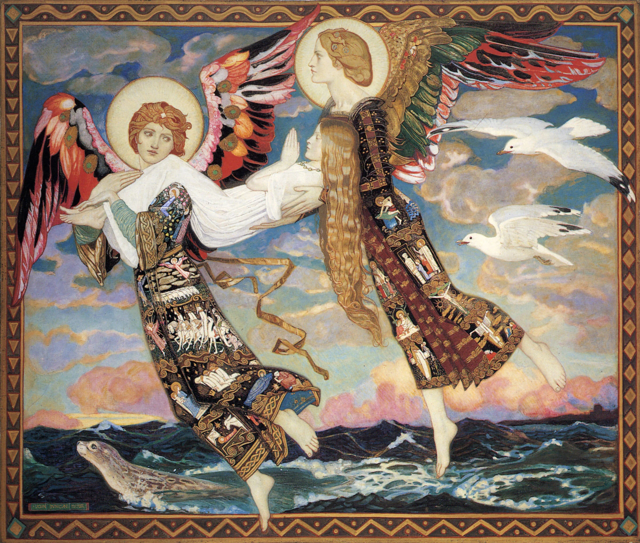 Saint Bride (1913), John Duncan.
