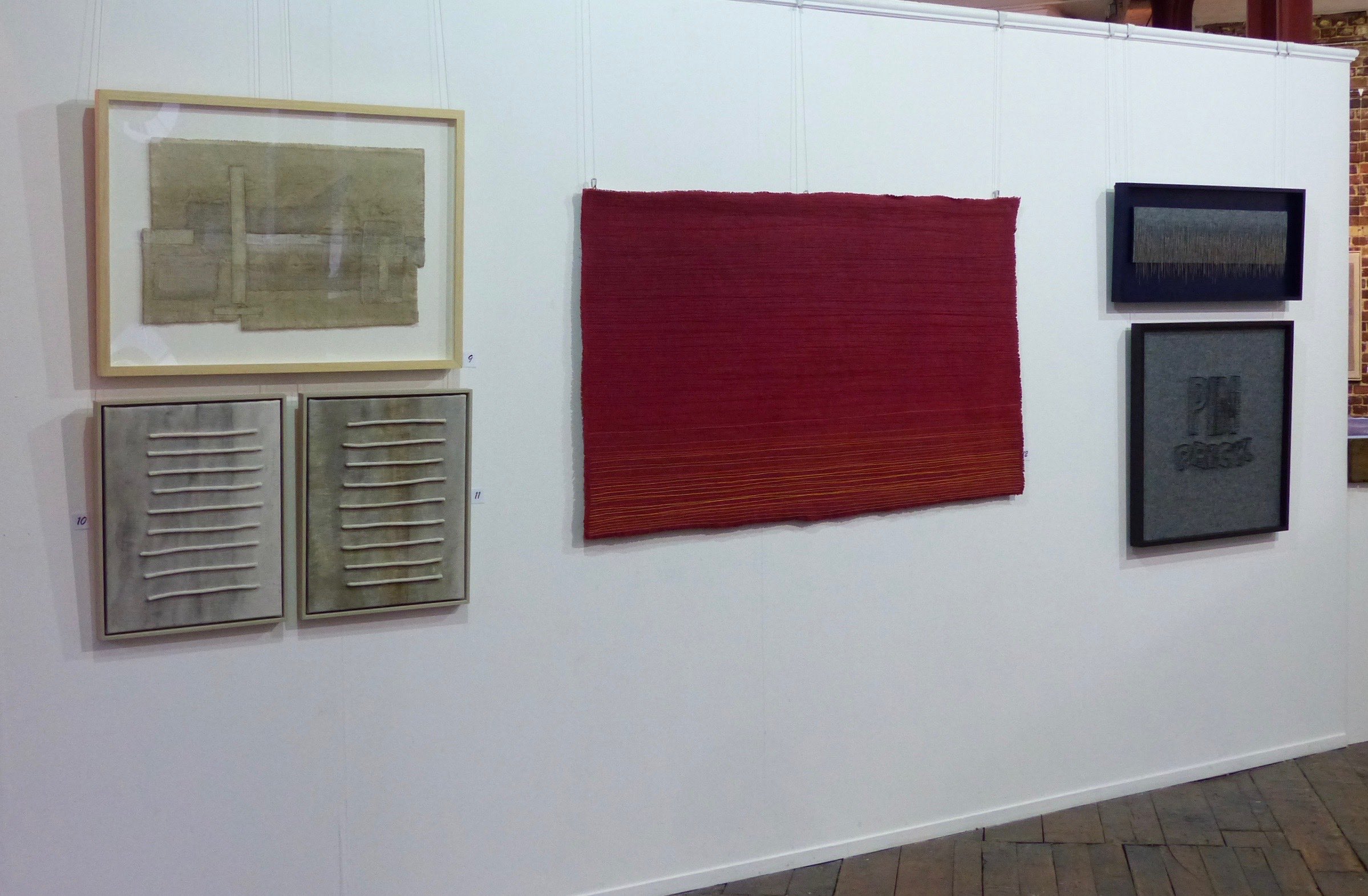 Left: "Driftwood" (above) Below: "Sea Fret" (left) and "Sea Haar" (right)
