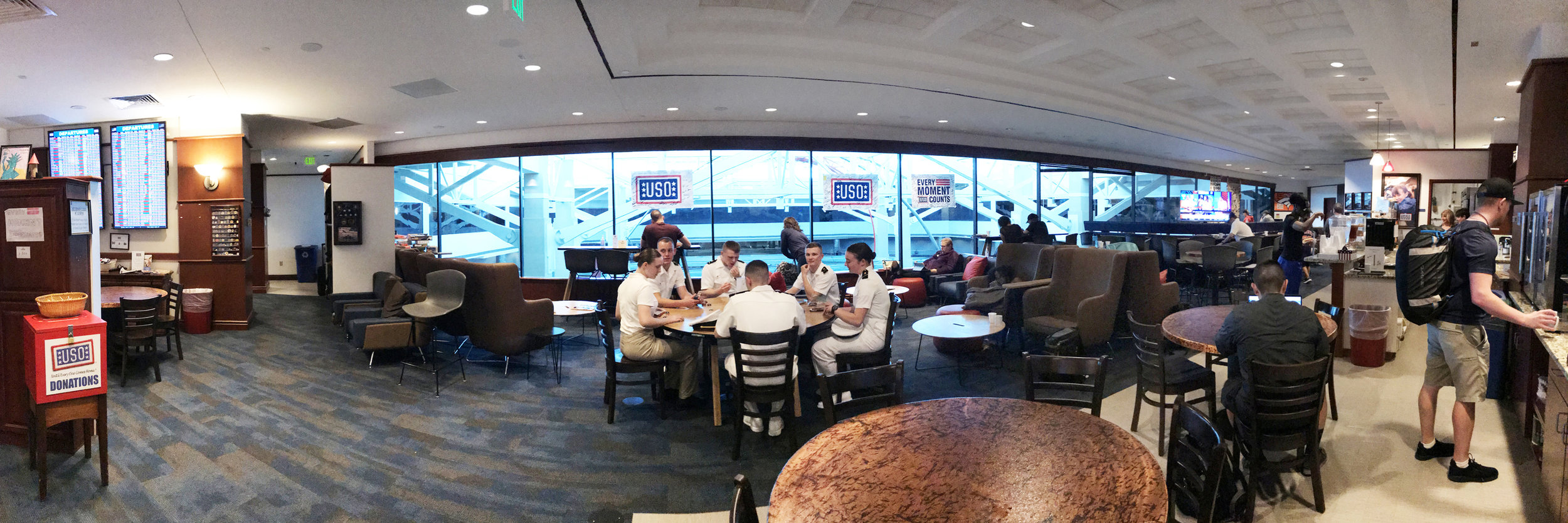 Denver International Airport USO Lounge Renovation Open for Business!