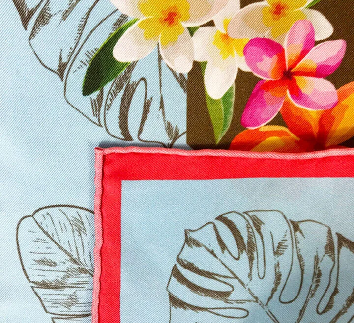 Hem Options — Custom Silk Scarves