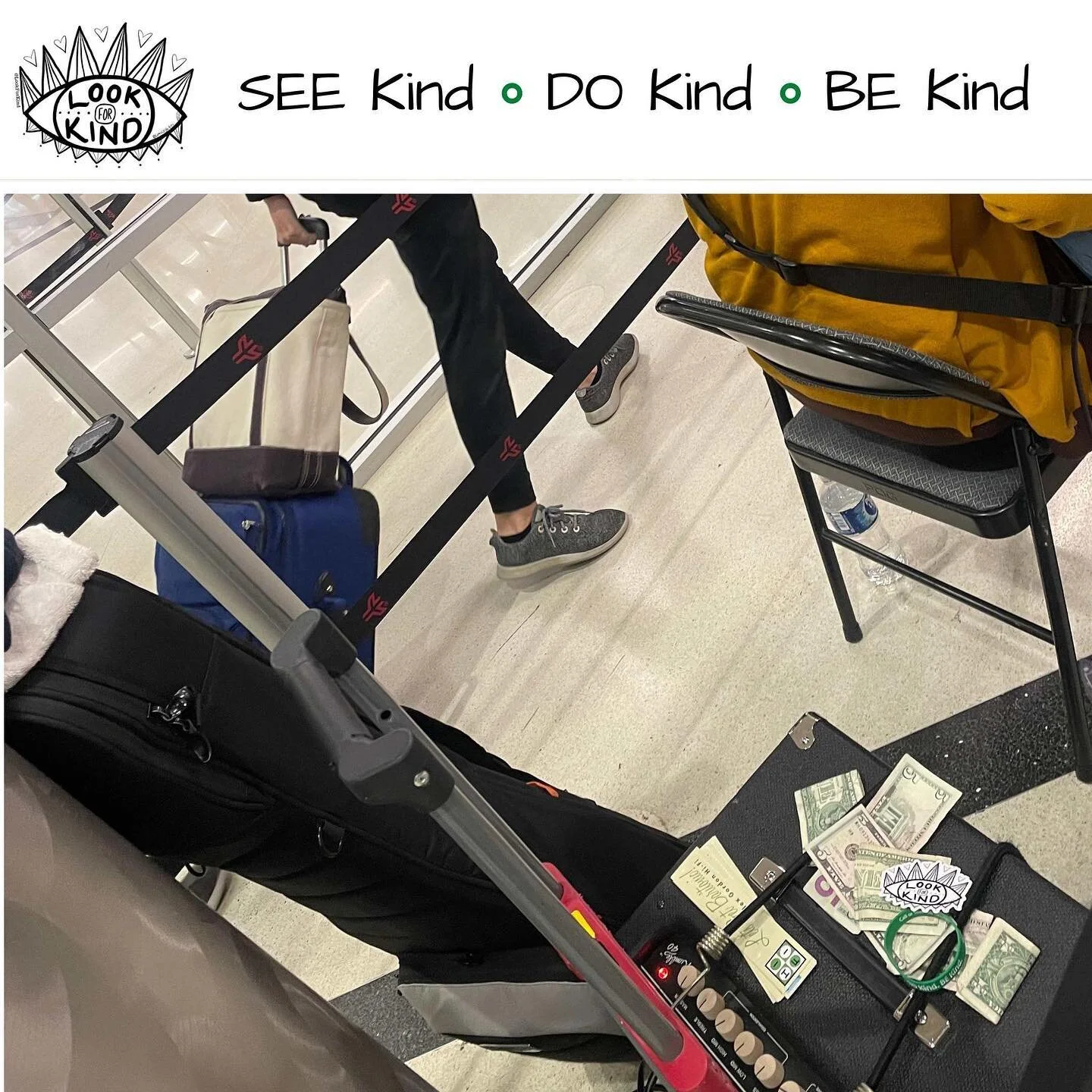 Traveling can be stressful for some, especially when going through security, but @atlairport did it right today! This gentleman shared his electric guitar skills in a groovy jazzy way! 
☀️
Interesting study underway I heard about&hellip;listening to 