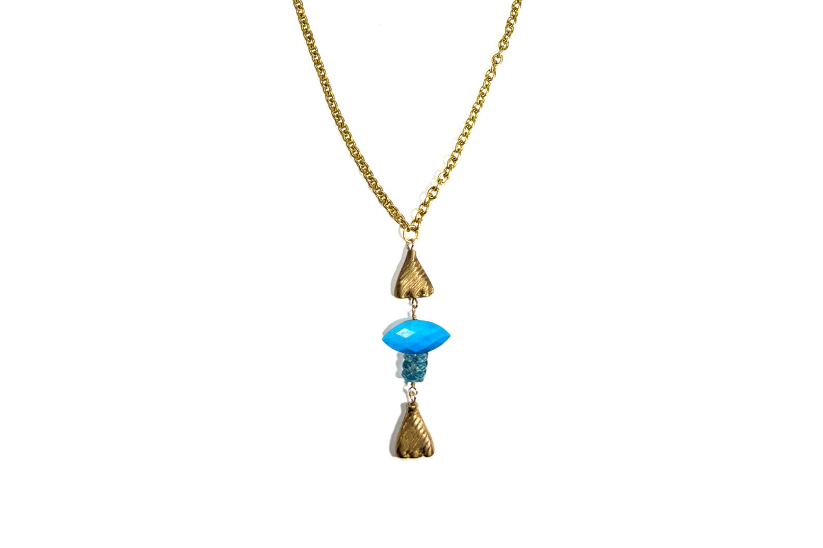 LUCKY CATCH APATITE NECKLACE