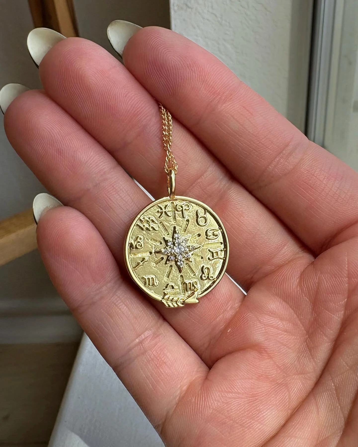 Guided by the stars. Our new celestial pendants &mdash; Directions, Phases, and Falling Stars bring an elevated touch to any layered look. Designed to catch the light and add quiet intrigue, each pendant is a subtle nod to movement, meaning, and styl