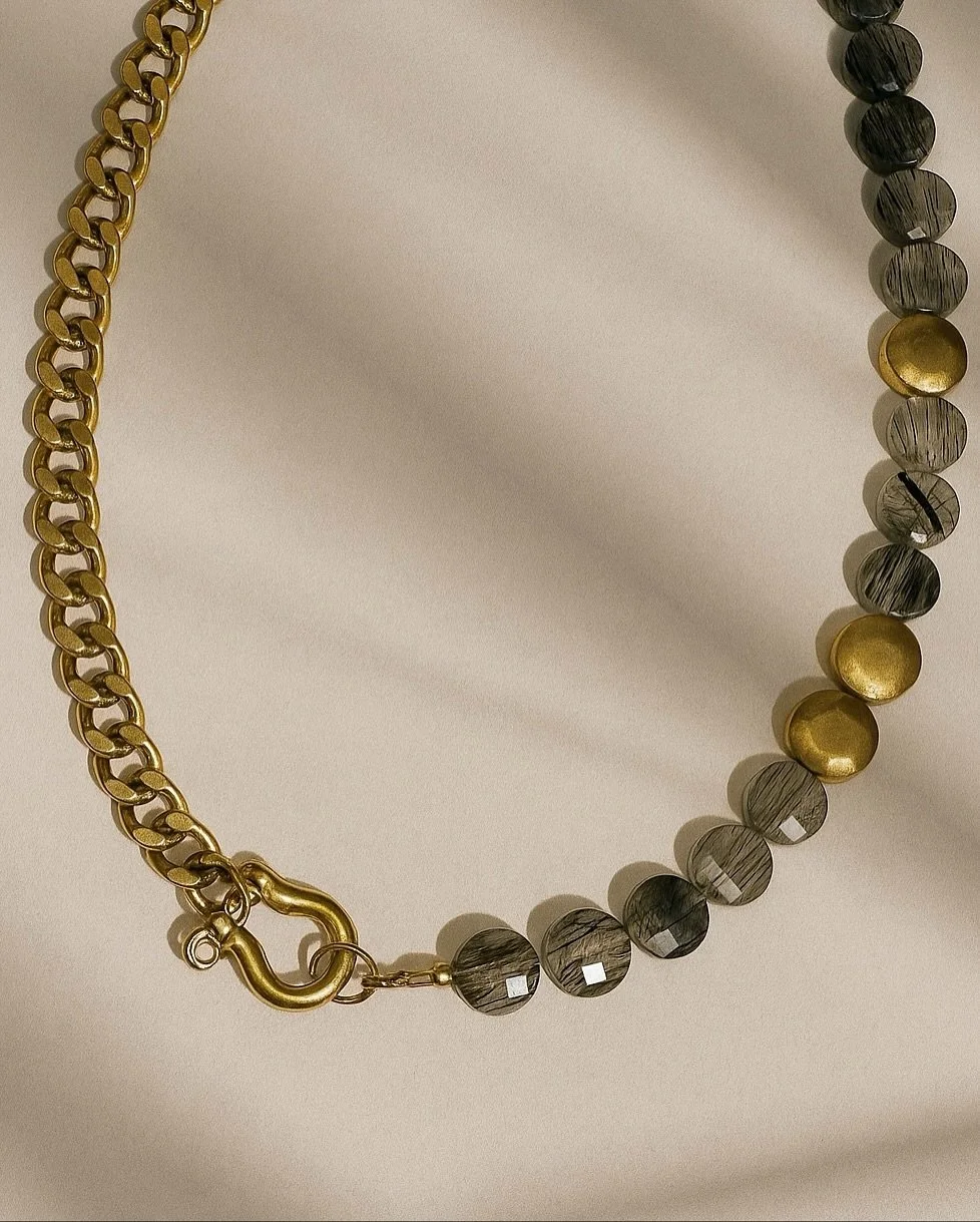 Rutilated Quartz &mdash; where texture meets reflection. Our newest and limited Shackle Single captures winter&rsquo;s edge in its purest form.

Swipe to see it come to life among this season&rsquo;s adornments from The Art of Play: Winter Collection