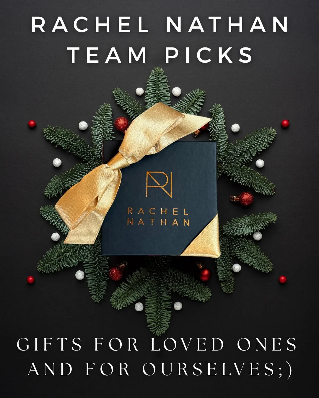 Team picks&mdash;The pieces we&rsquo;d gift or gladly keep for ourselves. One thing you can count on&hellip; there&rsquo;s a little something for everyone ; )

See something that catches your eye? DM us. 

#Rachelnathan #Rachelnathandesign