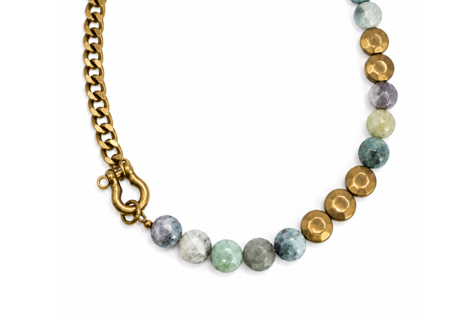 SHACKLE SINGLE: HACKMANITE NECKLACE