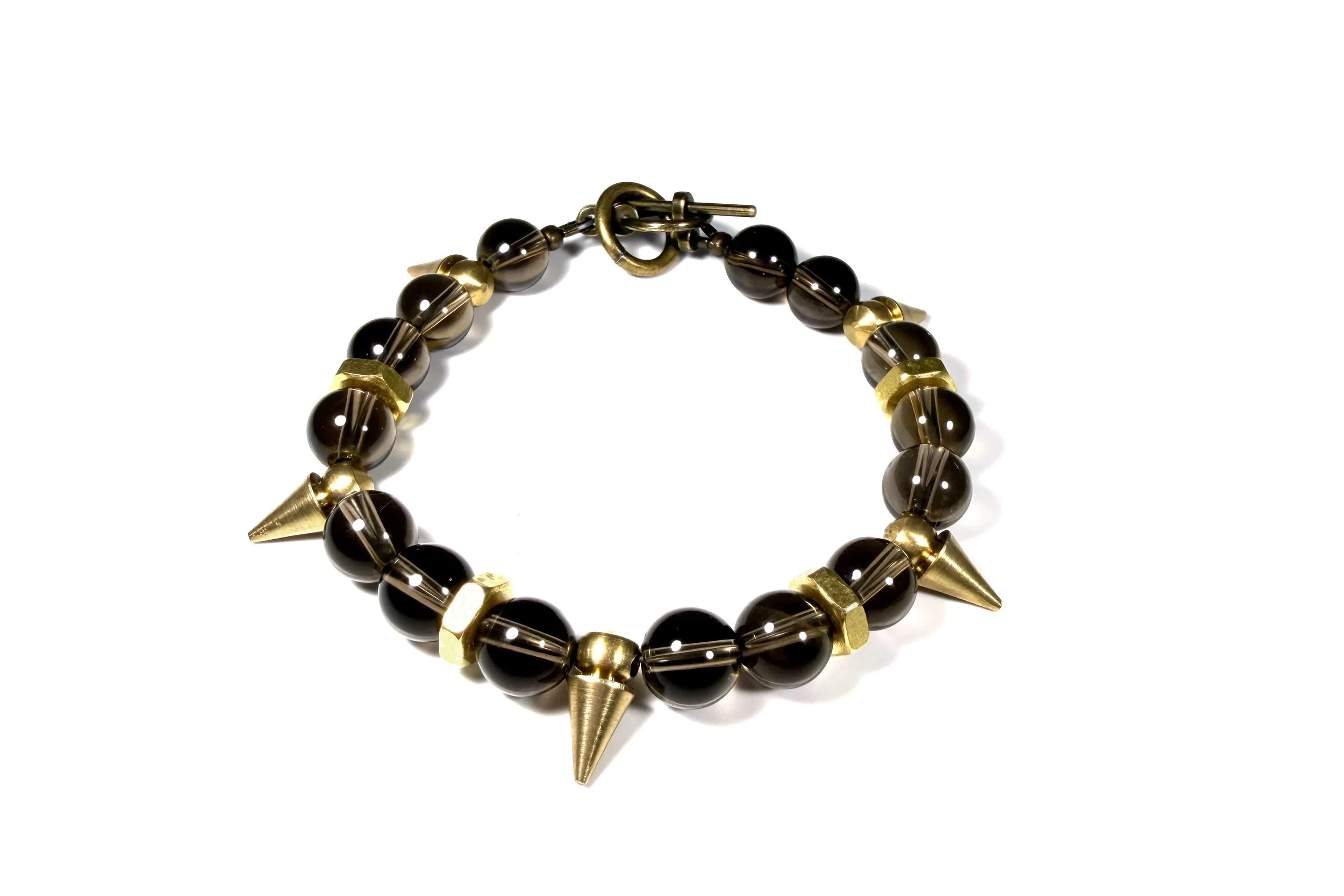 ON POINT: SMOKY QUARTZ BRACELET