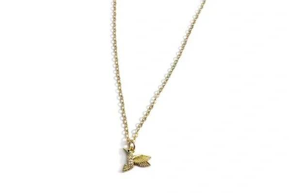 MY BABY HUMMINGBIRD NECKLACE